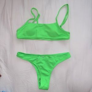 Neon Green Bikini